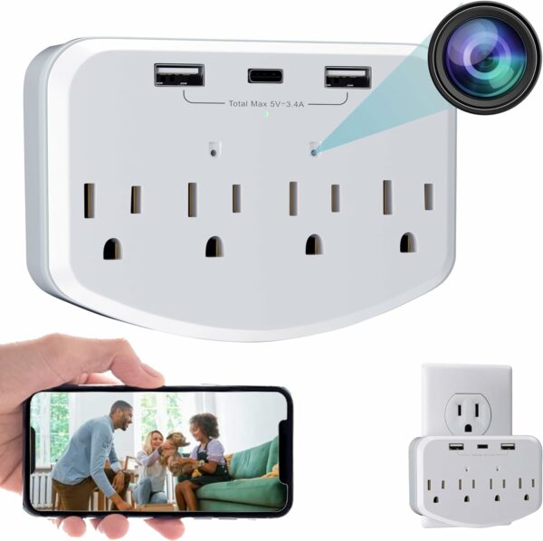 WIFI 4K Outlet Camera