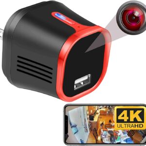 4K HD Wifi USB Charger Cam With IR
